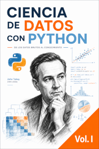 Portada de Ciencia de Datos con Python · Volumen I