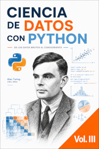 Portada de Ciencia de Datos con Python · Volumen III