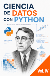 Portada de Ciencia de Datos con Python · Volumen IV